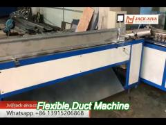 triple lock aluminum flexible duct machine ductwork machine