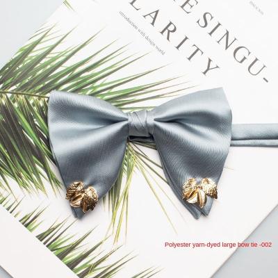 China Custom Jacquard Classic Style Men Self Tie Bowtie Wedding Color Silk Woven School Black Adjustable Bow Tie for sale