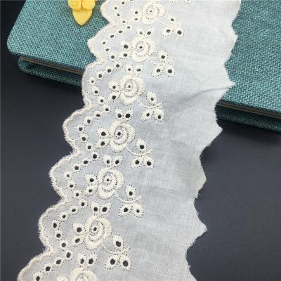 China Sustainable Factory Fashion Cotton Lace Hot-selling Shirts Lace Home Textile Lace for sale