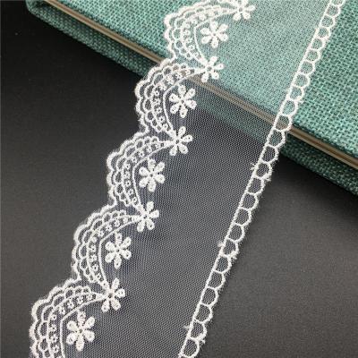 China Sustainable Factory Fashion Polyester Lace Hot-selling Shirts Lace Home Textile Lace for sale