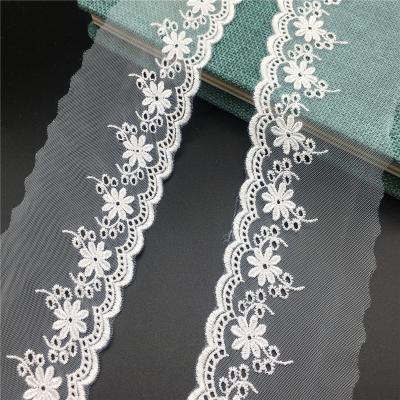 China Sustainable Factory Fashion Polyester Lace Hot-selling Shirts Lace Home Textile Lace for sale