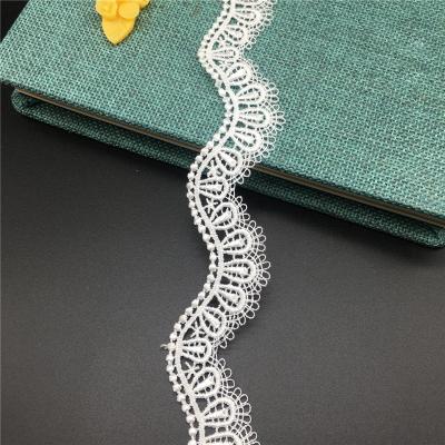 China Hot-selling water-soluble factory fashion polyester lace shirts lace home textile flower lace for sale