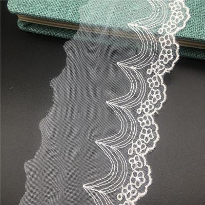 China Factory Fashion Polyester Lace Hot-selling Shirts Water Soluble Lace Home Textile Lace for sale