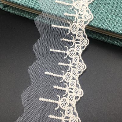 China Factory Hot-selling Water Soluble Fashion Cotton Mesh Embroidery Lace Shirts Lace Home Textile Lace for sale