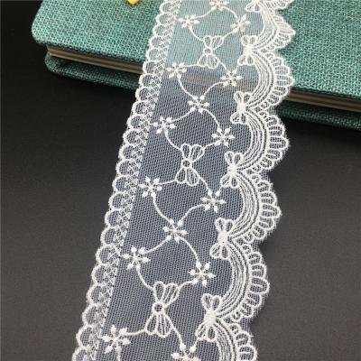 China Factory Fashion Polyester Lace Hot-selling Shirts Water Soluble Lace Home Textile Lace for sale