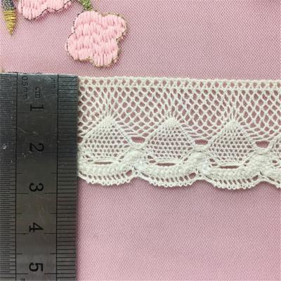 China Sustainable Factory Fashion Cotton Lace Hot-selling Shirts Lace Home Textile Lace for sale