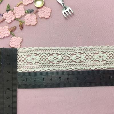 China Sustainable Factory Fashion Cotton Lace Hot-selling Shirts Lace Home Textile Lace for sale