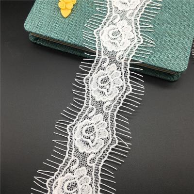 China Factory Fashion Polyester Lace Hot-selling Shirts Water Soluble Lace Home Textile Lace for sale