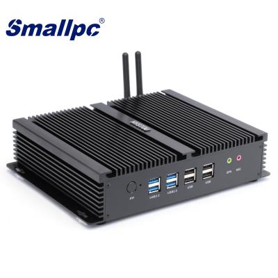 China 8GB DDR4 512GB Industrial Professional Mini Computer Fanless Mini Integrated SSD Industrial PC for sale