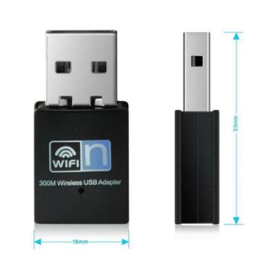 China wholesale price USB Wifi Adapter 300M Wireless USB desktop wifi dongle for android super freesat v9 satellite receiver for sale