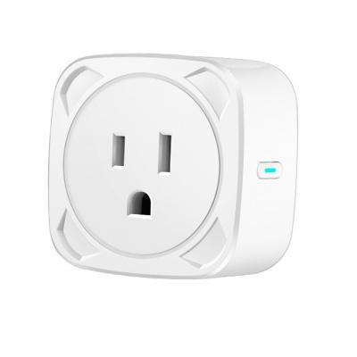 China best price 16a residential/general purpose power supplies tuya smart contact us switch smart socket smart socket wifi socket tuya power monitoring american standard for sale