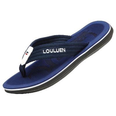 China Wholesale Anti-Smell Mens Beach Flip Flops Mens Slippers Durable PVC Rubber Slippers For Men for sale