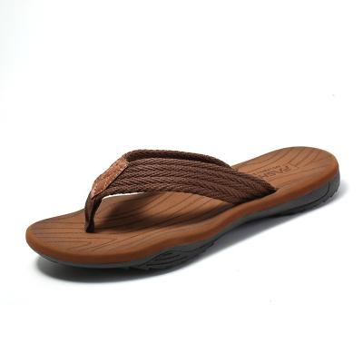 China EVA Anti-Smell Sale Beach Flip Flops Casual Flip Flops Slippers Outdoor Men Soft Non-slip Half Sole Slippers for sale