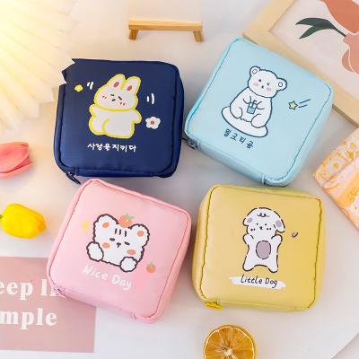 China 2021 New Next Design Viable Reusable Portable Washable Sanitary Pads Bag Sanitary Pads Storage Bag for sale