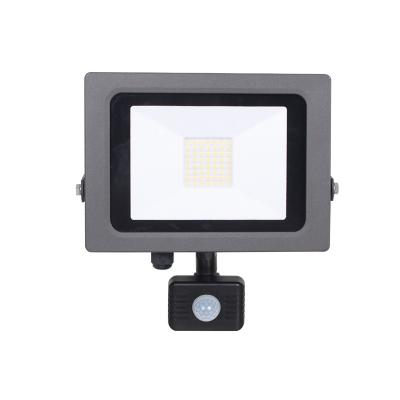 China Inside & PDLUX PDF-50W Exterior Super Brightness Ip65 Outdoor Security Led Flood Light With Pir Motion Sensor for sale