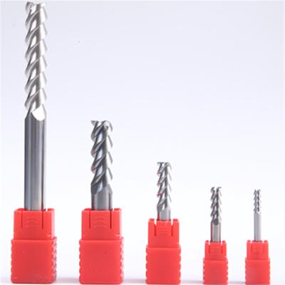 China cnc hrc55 china cutting tools alumunium carbide milling cutter milling end mill for sale