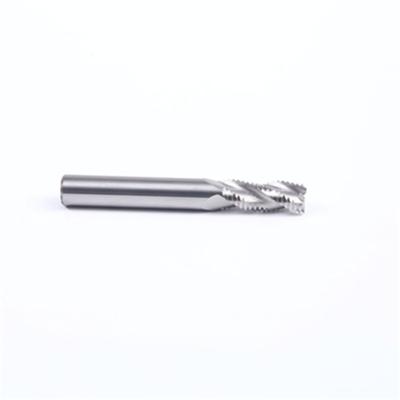 China CNC Machining HRC55 Solid Carbide Roughing End Mill Square Bit For Aluminum for sale