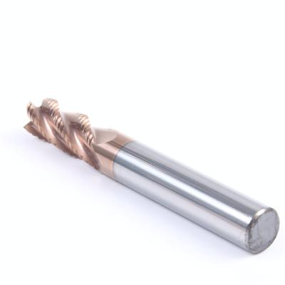 China CNC Machining End Mills Cutter Carbide Roughing Rough Solid End Mill Cutter For Steel for sale