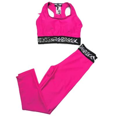 China New Breathable Designer Clothes Famous Brands Yoga Equipment Set 2022 Workout Pants Women Two Piece Luxury 2pc Set Leggings For Girls for sale