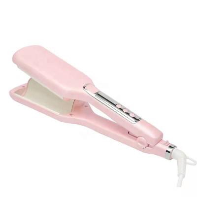 China Safety Biumart Automatic Portable Ceramic Hair Heater Waver Curling Iron LCD Hair Curler Curl With LCD Display for sale