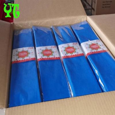 China Factory Wholesale Best Quality Colored Crepe Paper Flame Retardant Directly Custom Logo Printed Rolling Paper for sale