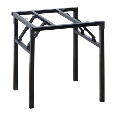 China Modern Eco - Friendly Iron Tube Steel Conference Table Frame Rectangle Shape Steel Leg for sale