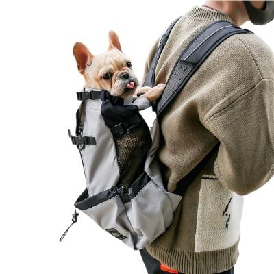 China Large Sustainable High Quality Pet Carry Back Pack Bag Dog Carrier Backpack For Small And Medium Pets for sale