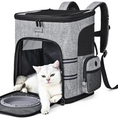 China Fashion Factory Custom Foldable Portable Pet Carrier Bag On Dog And Cat Hot Sales Design Supply For Amazon Seller for sale