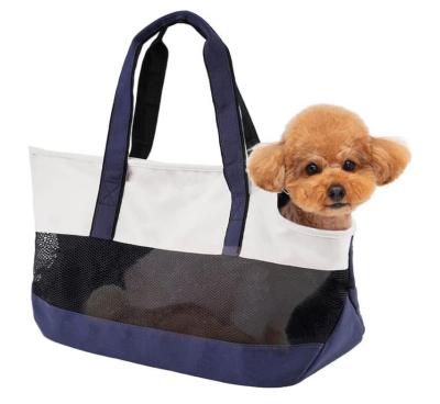 China Factory Wholesale Custom Adjustable Single Pet Sling Carrier Bag Fashion Easy Go Dog And Cat Outdoor Shoulder Carrier Bag for sale