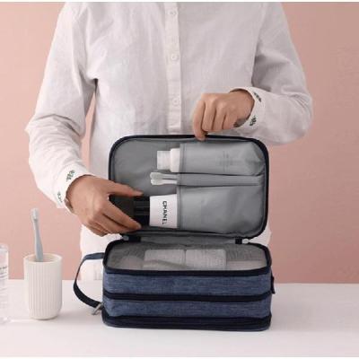 China Running Cheap Nylon Storage Bag Fashion Factory Makeup Organizer Man Cosmetic Toiletry Bag For Travel Travel for sale