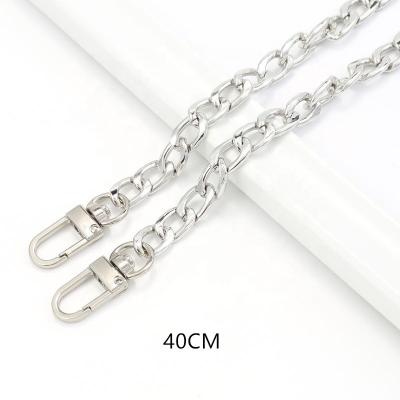 China Fashion Chain Strap 40-120cm For Popular Bag Metal Chain For Women Shoulder Sling Bag Accessories Replacement Bag Gold Chain for sale