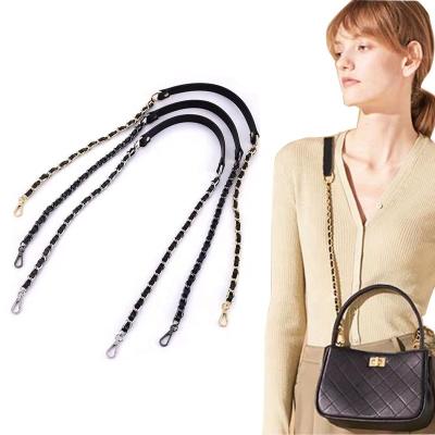 China Fashion 60-140 cm Gold Metal Shoulder Chain Women Bag Leather Handbag Handle Accessory Belt Long Cross Body Bag Replacement for sale