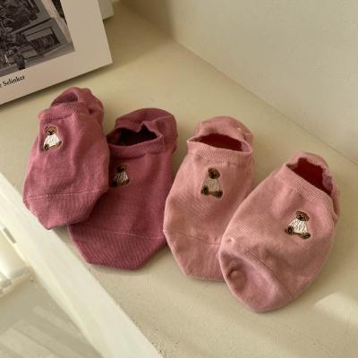 China High Quality Anti-slip Cotton Women's Invisible Soft Comfortable Sport Low Cut Sock for sale