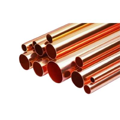 China Air Condition Or Refrigerator Refrigeration 22/25/31.75*1.2mm Inner Grooved Copper Tube Pipe Straight Freezer for sale