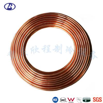 China 3/8 Industrial Insulated Pancake Coil Copper Pipe Tube Fitting Copper for sale