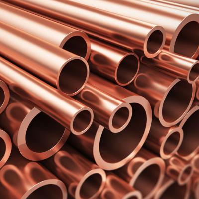 China Air Condition Or Refrigerator 8-1/8 Large Diameter Copper Pipe Thick Walled Copper Tube For Refrigeration And Plumbing for sale