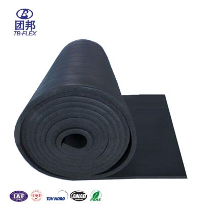 China HVAC Wall Panels Rigid Air Duct Foam Thermal Board Insulation Rubber Sheet Foam Heat Insulation for sale