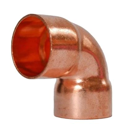 China Connect Tube 3/4 Diameter Factory Copper Fittings 45 Degree Copper Fittings Elbow for sale