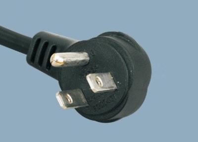 China UL CUL CSA 15A 125V 3 Prong NEMA 5-15P Electrical Angle Plug YY-3P American UL Power Cord for sale