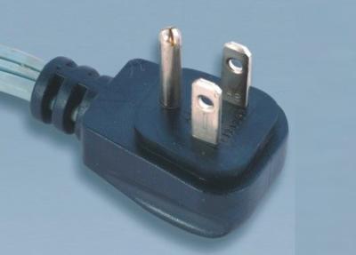 China UL CUL CSA 15A 125V 3 Prong NEMA 5-15P Electrical Right Angle Plug YY-3A American UL Power Cord for sale