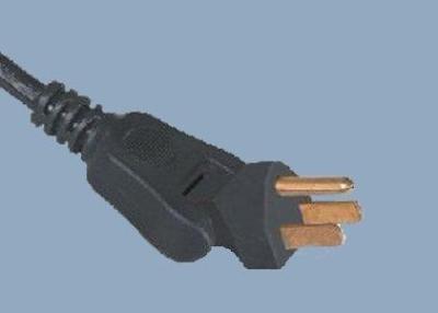 China UL CUL CSA 15A 125V 3 Prong NEMA 5-15P Electrical Rotation 180 Plug YY-3B American UL Power Cord for sale