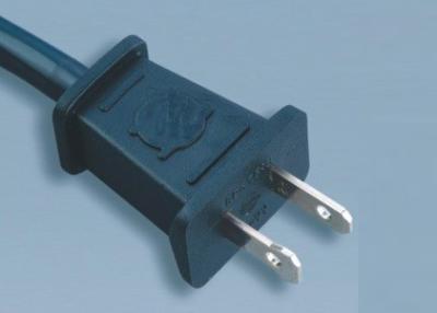 China UL CUL CSA 15A 125V 2 Prong NEMA 1-15P Plug American UL Power Cord for sale