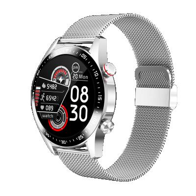 China E12 touch screen watch watch stainless steel waterproof smartwatch women 2021 news de mujer smart de Reloj Para for sale