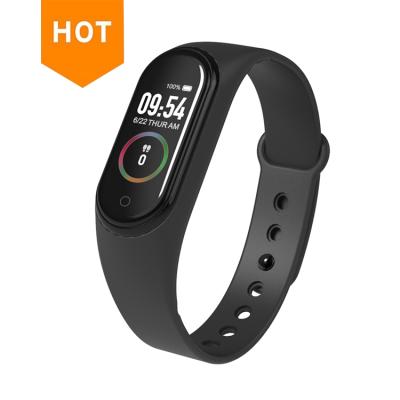 China Hert rate/2020 hot band m4 smart bracelet m4 sale smart band smart color smart watch/sleep tracker/pedometer watch for sale