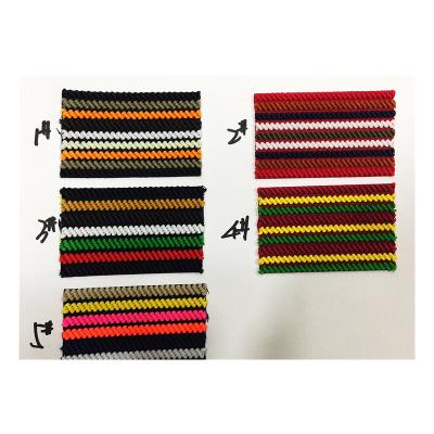 China Colorful Shoes Stripes Shoes Elastic Trimming Material For Shoes Making for sale