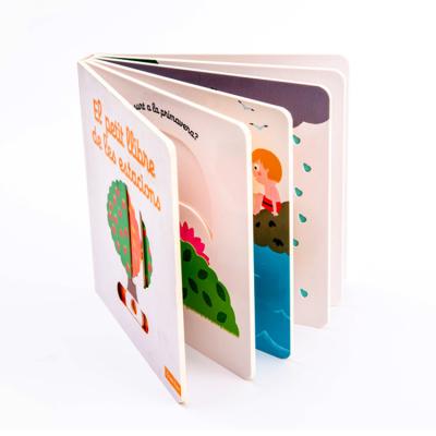 China paper & Cardboard A5 Size CardBook Printing Quality Card Paper Custom Color Printing For Kids Intelligence Development Board Book for sale