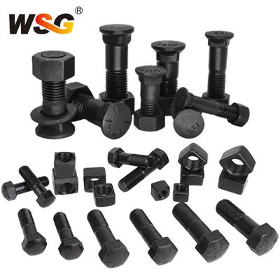 China Excavator Bulldozer Track Crawler Excavator High Quality Heavy Equipment Machinery Spare Parts Bolts And Nuts 4F3654 4K0367 for sale