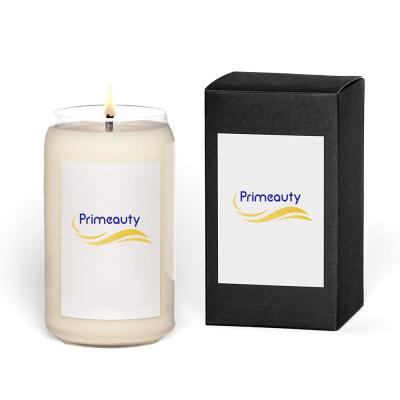 China Romantic Natural Decorations Packaging & Custom Luxury Handmade Glass Jar Soy Wax Private Label Hotel Delivery Manufacturer Wedding Scented Candle for sale