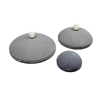 China Wastewater Treatment Wholesale Customized Circular Ceramic Corundum Fine Bubble Aerator Air Diffuser For Pond for sale