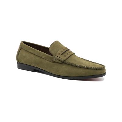 China 2021 Fashion Trend New Arrival Loafer Shoes For Men Causal Green Shoes For Men for sale